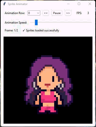 Sprite Playback Animator App