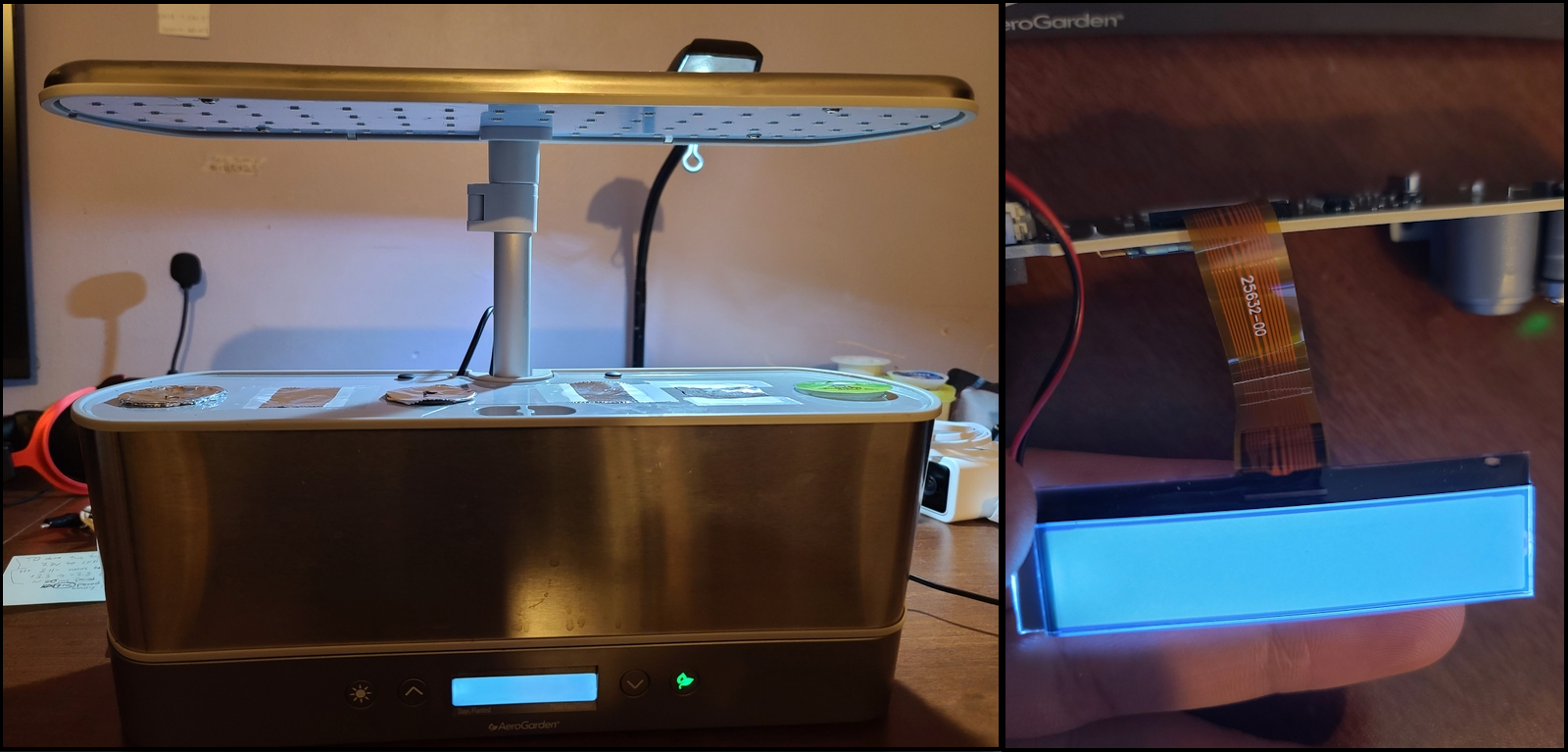 Aerogarden Harvest Elite Slim with Broken LCD
