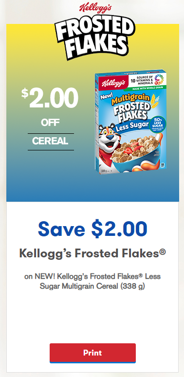 Cereal Coupon